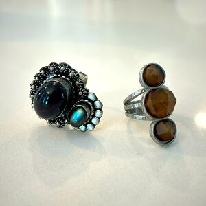 Free People boho rings size 6